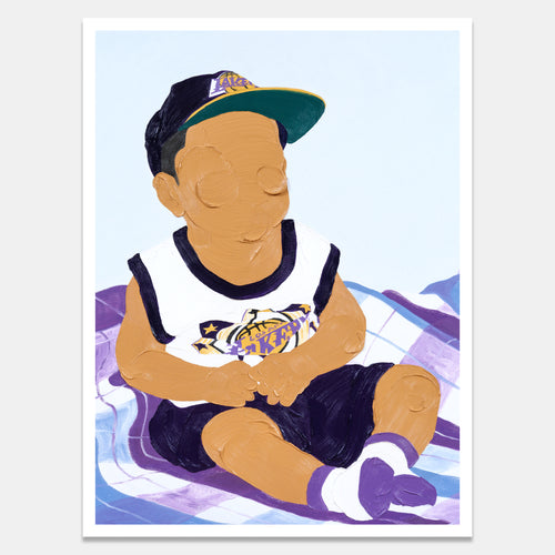 Kenny in His Lakers Poster, 2026