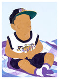 Kenny in His Lakers Poster, 2026