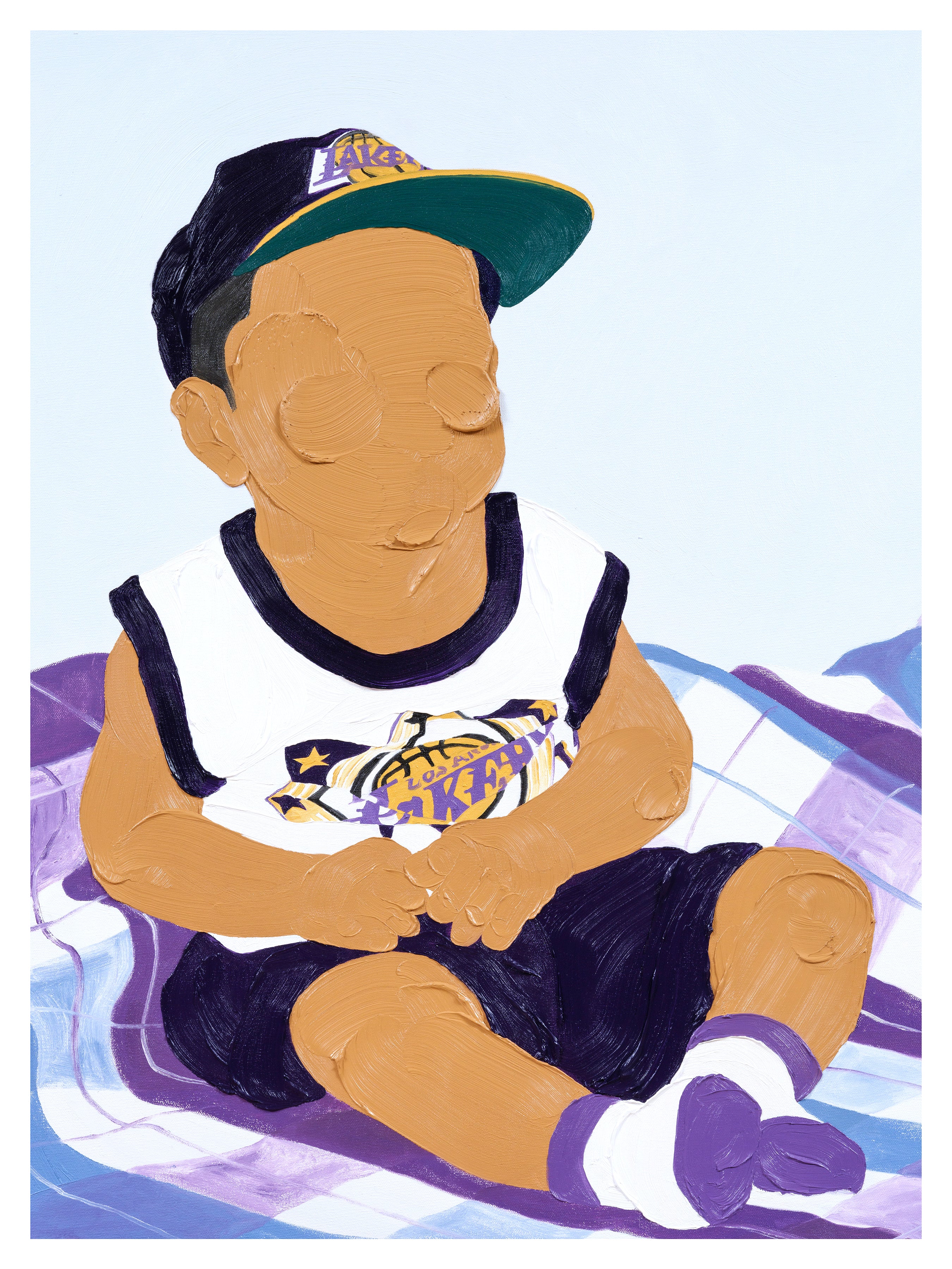Kenny in His Lakers Poster, 2026